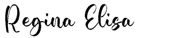 Regina Elisa字体