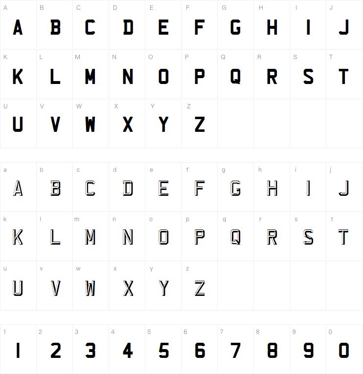 REGISTRATION PLATE UK字体