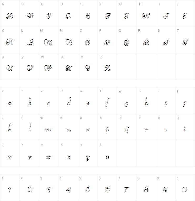 Reliant Beveled字体