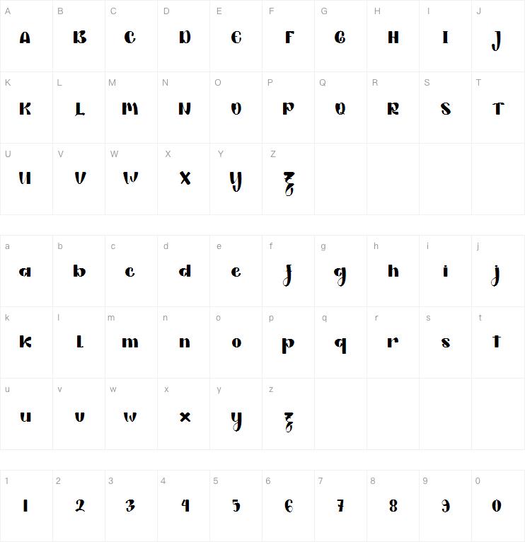 Rellya -字体