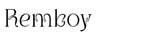 Remboy字体