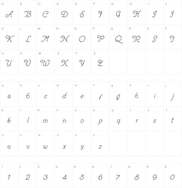 Renania Trash字体