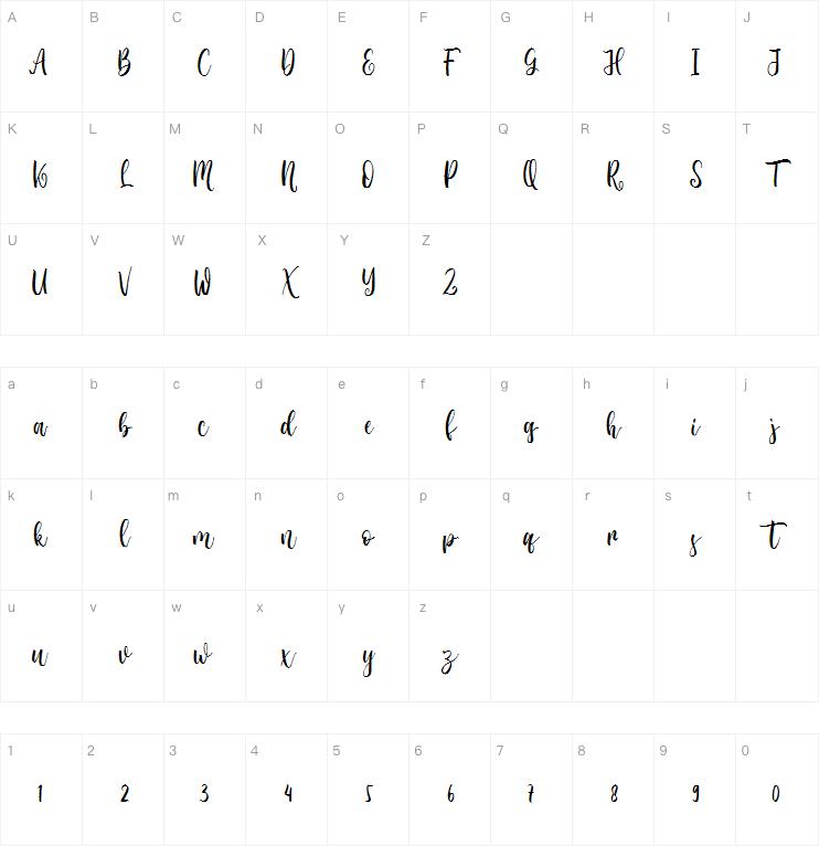 Renatta Victorina字体