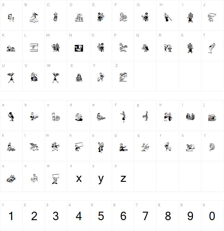 Retrodings字体