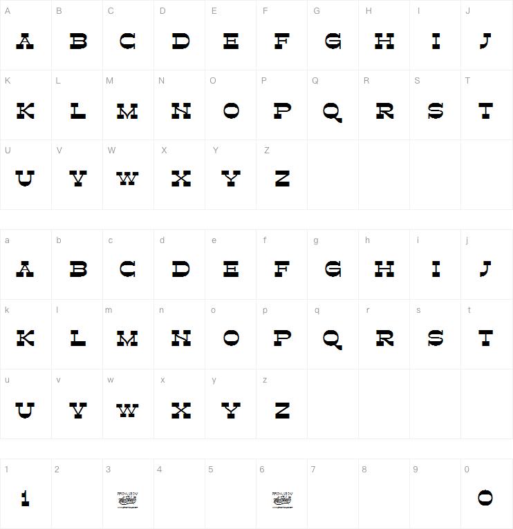 Retroman Bold字体