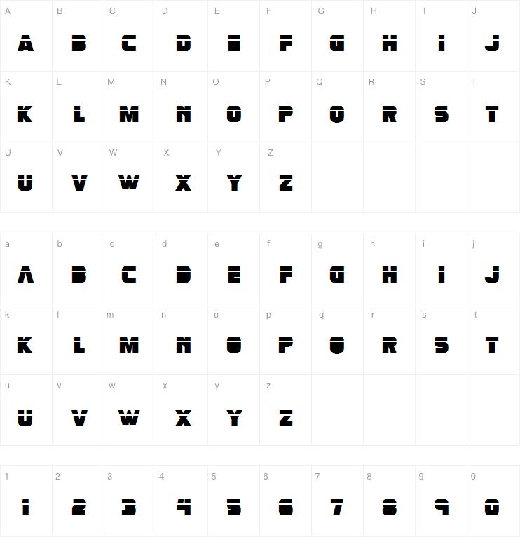 Retronoid字体