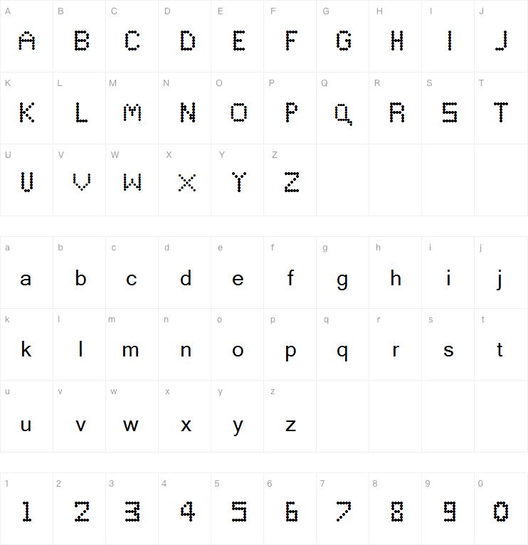 Retroscape II字体