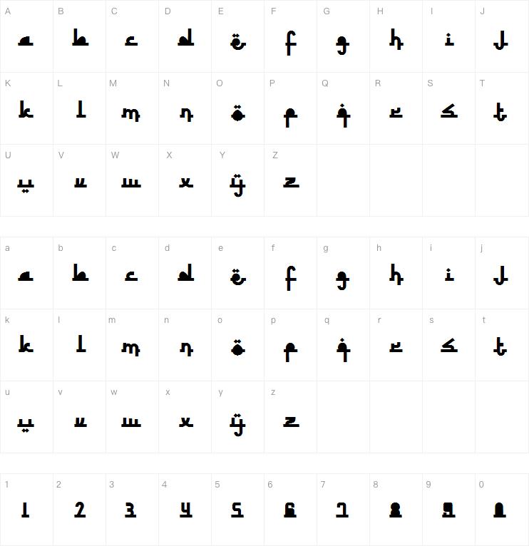 Revolusi Timur Tengah字体