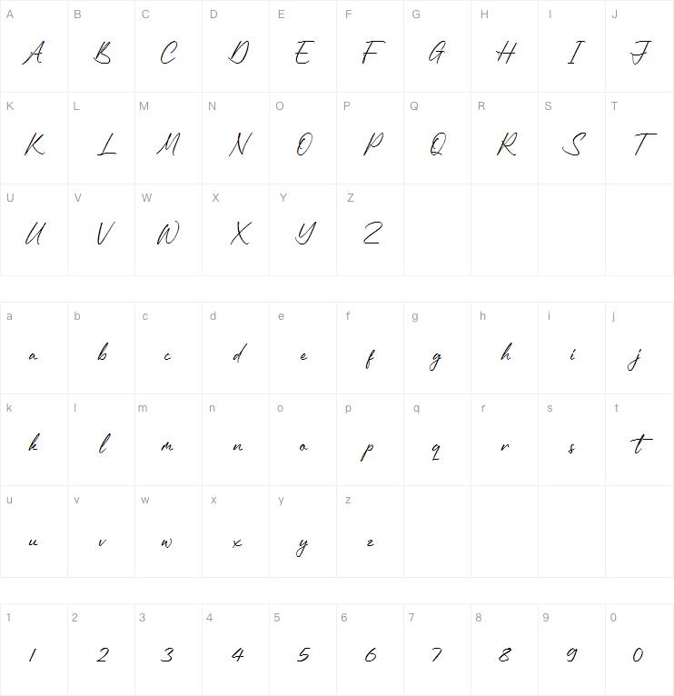 Reymonde Signature字体