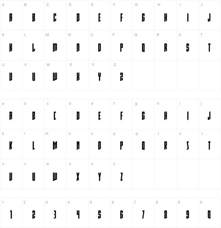 Rhinoclops字体