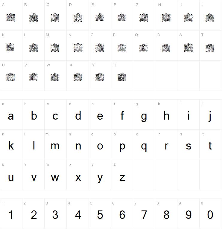 Ribbon Caps字体