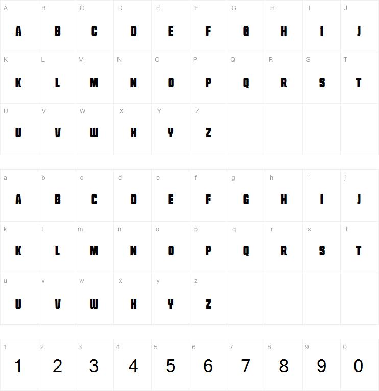 Ribheud字体