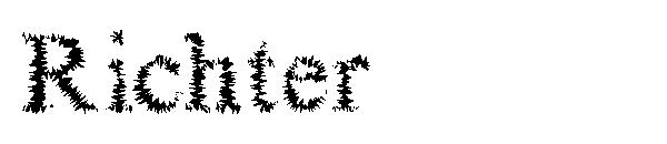 Richter字体