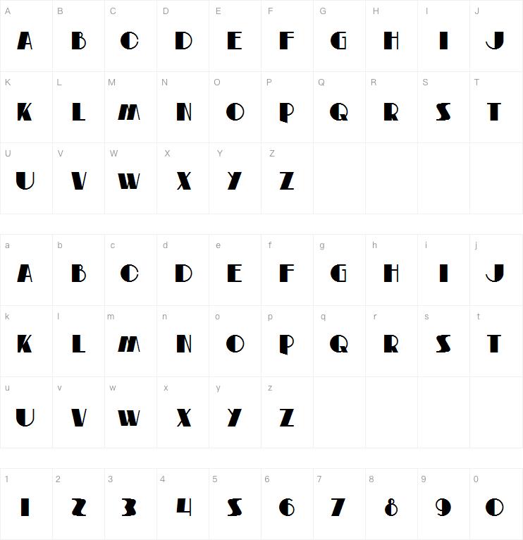 Riemann Theatre字体