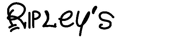 Ripley's字体