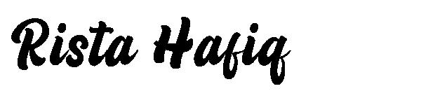 Rista Hafiq