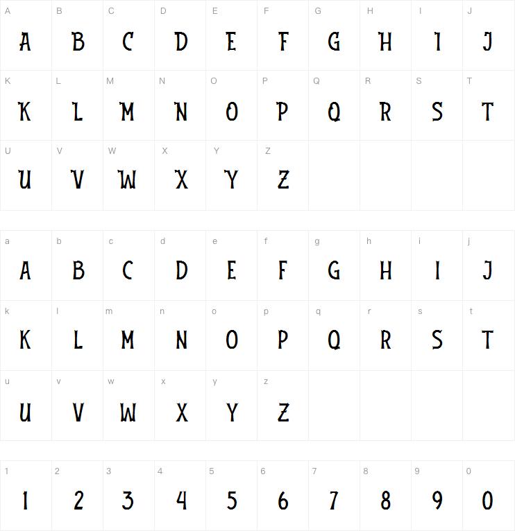 Rivervale Regular字体