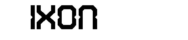 Rixon字体