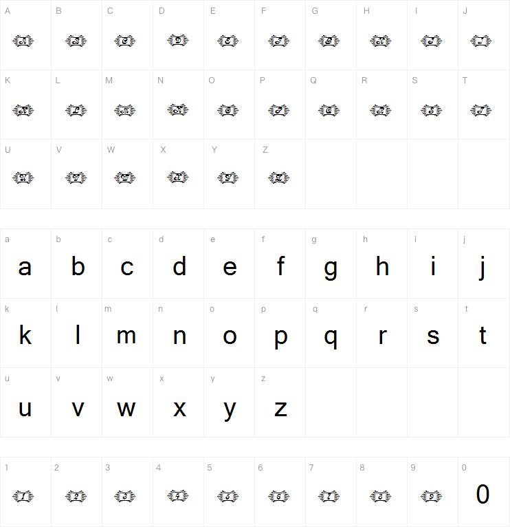 RMCalli1字体