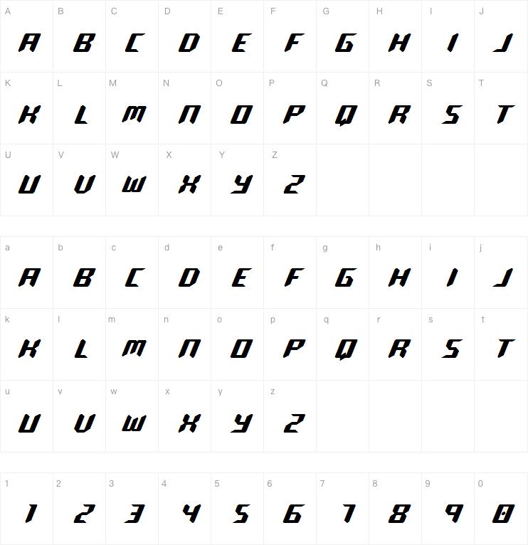 Robo-Clone字体