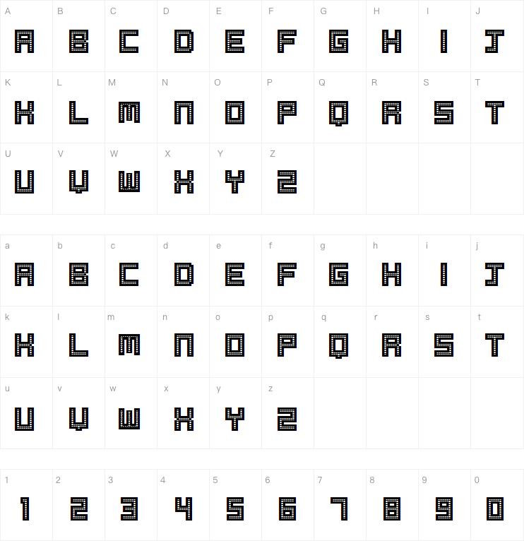 Robotic Harlequin字体