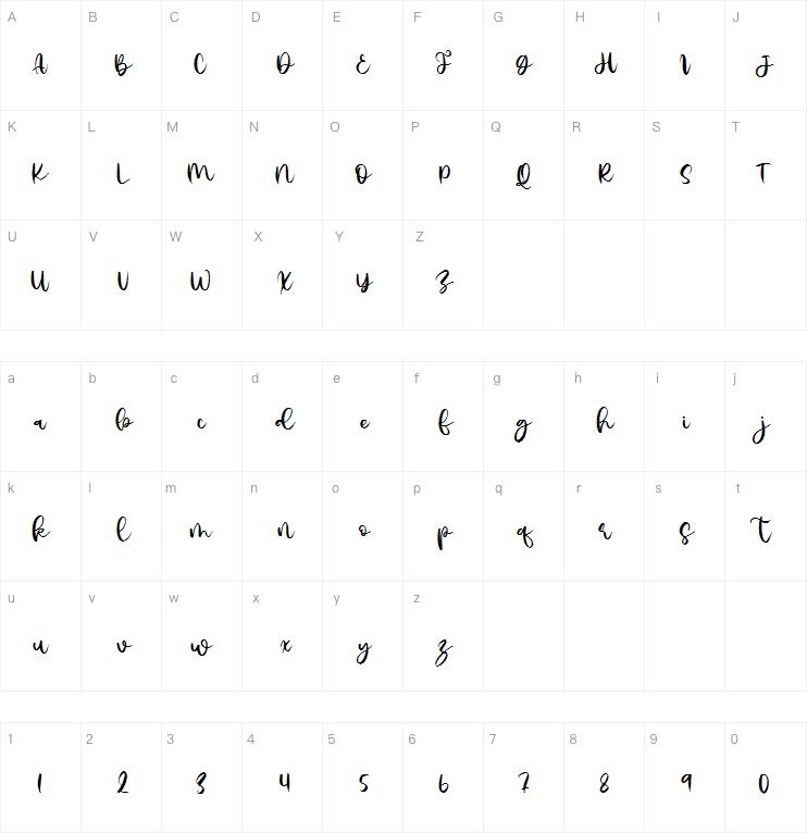 Rockabilly字体