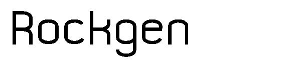 Rockgen字体