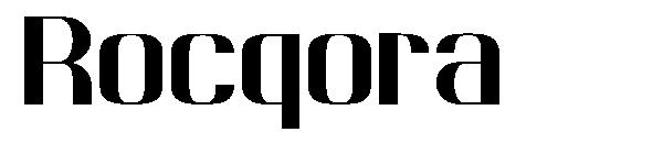 Rocqora字体