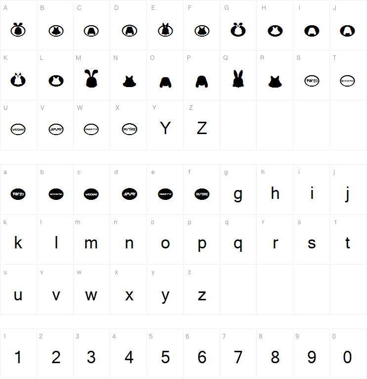 Rodfellowbats字体