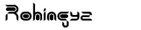 Rohingya字体
