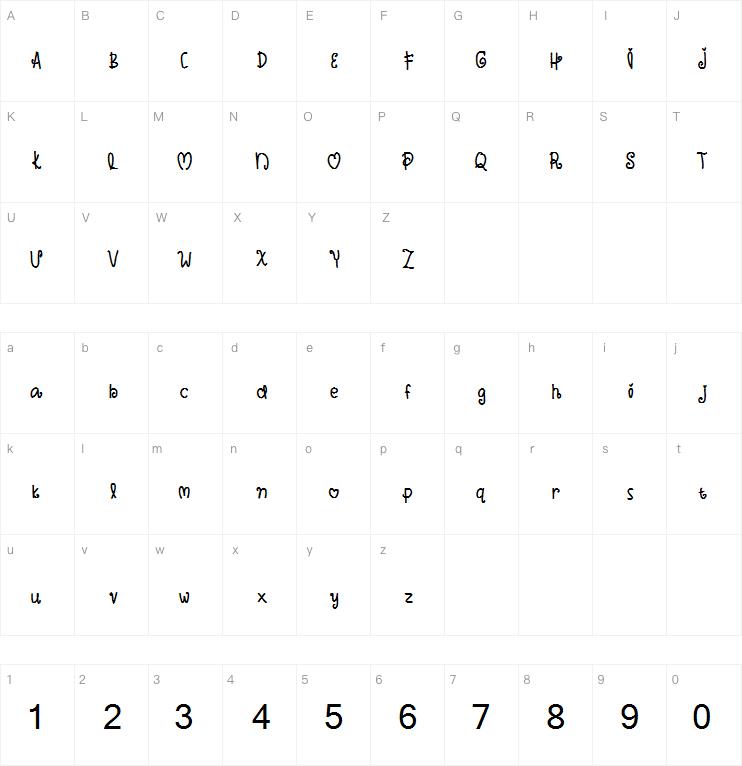 Rolling door字体