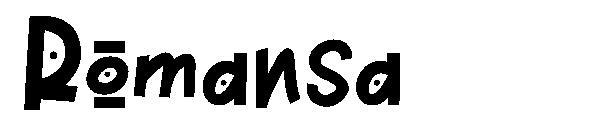 Romansa字体