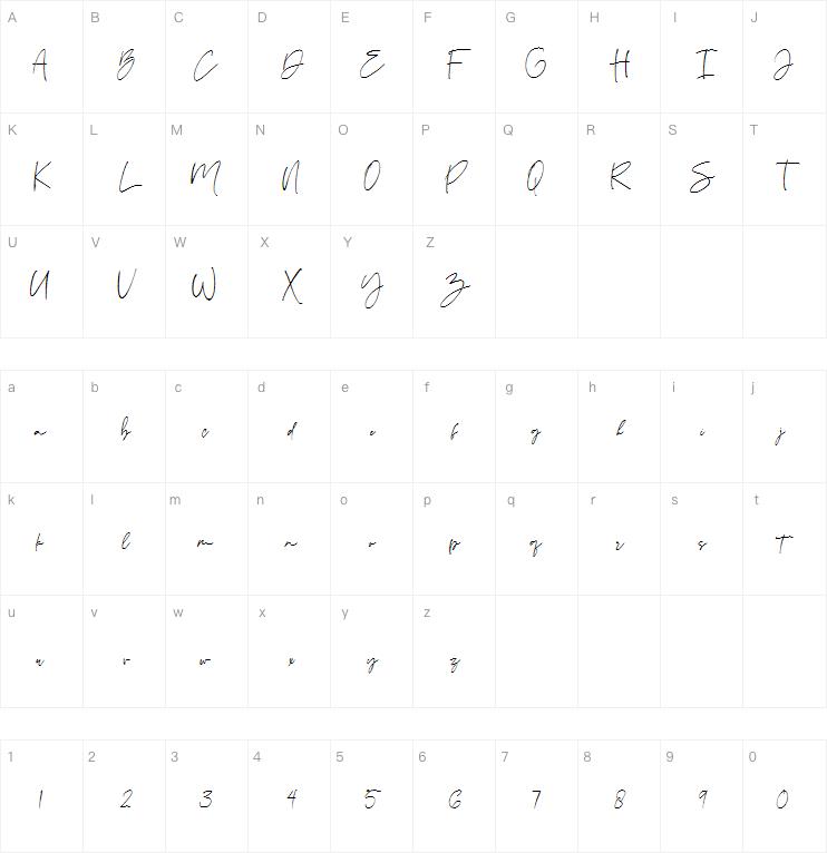 romanthica字体