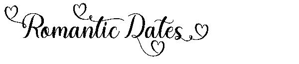 Romantic Dates字体