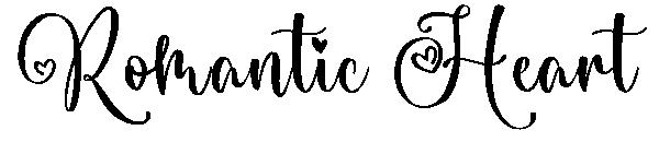 Romantic Heart字体