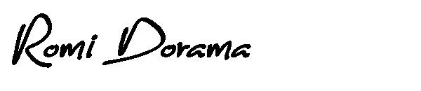 Romi Dorama字体