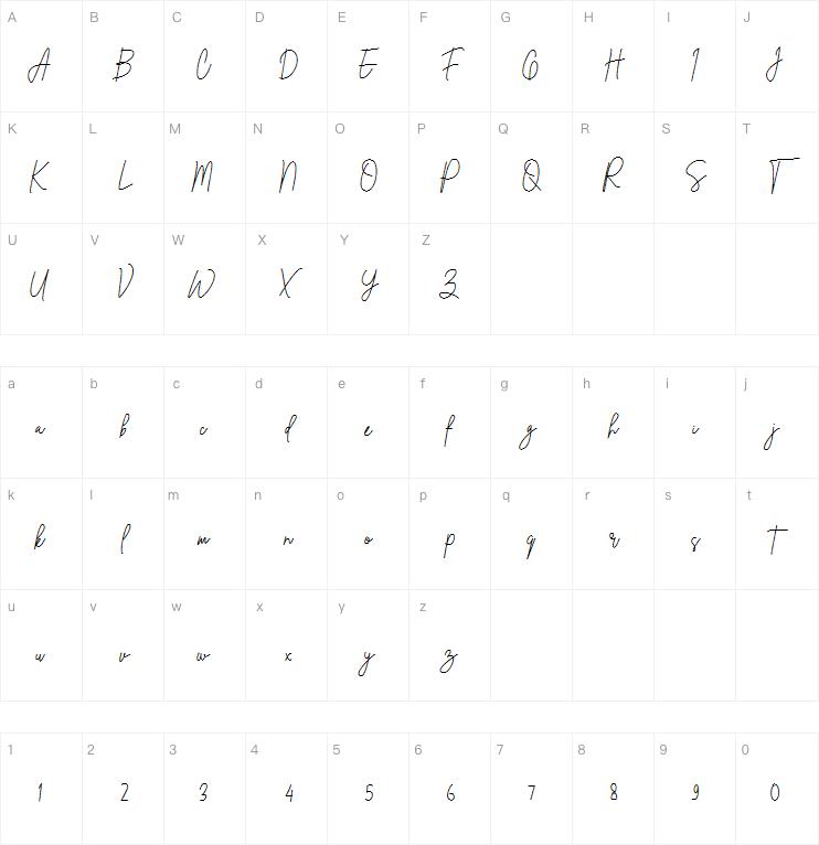 Ronald Smith字体