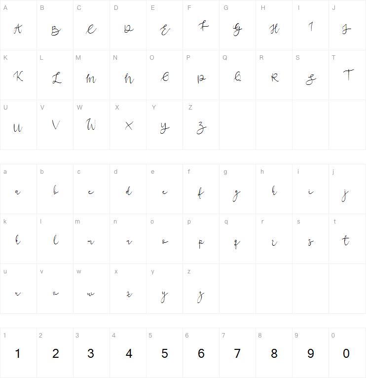 Ronhilli字体