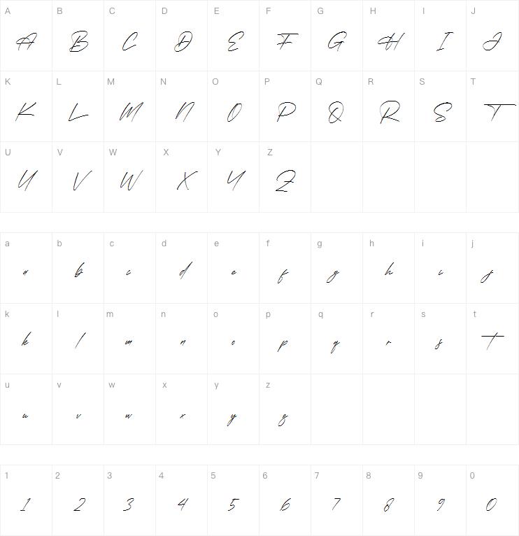 Rosalinde Hamilta字体