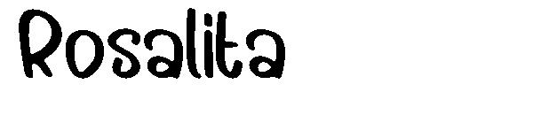 Rosalita字体