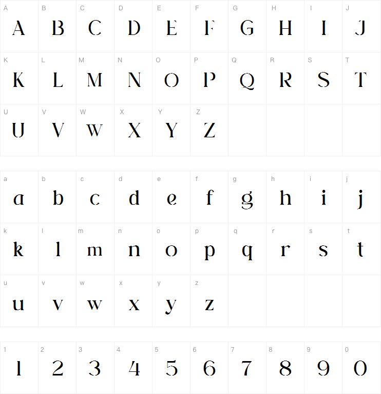 Rosha Keylin字体