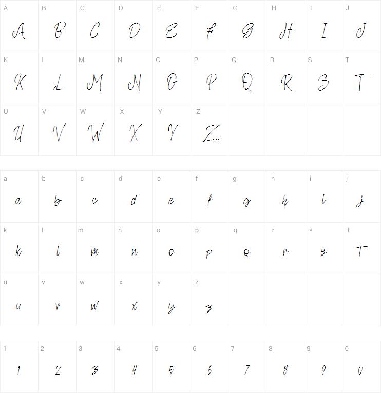 Rosianne字体