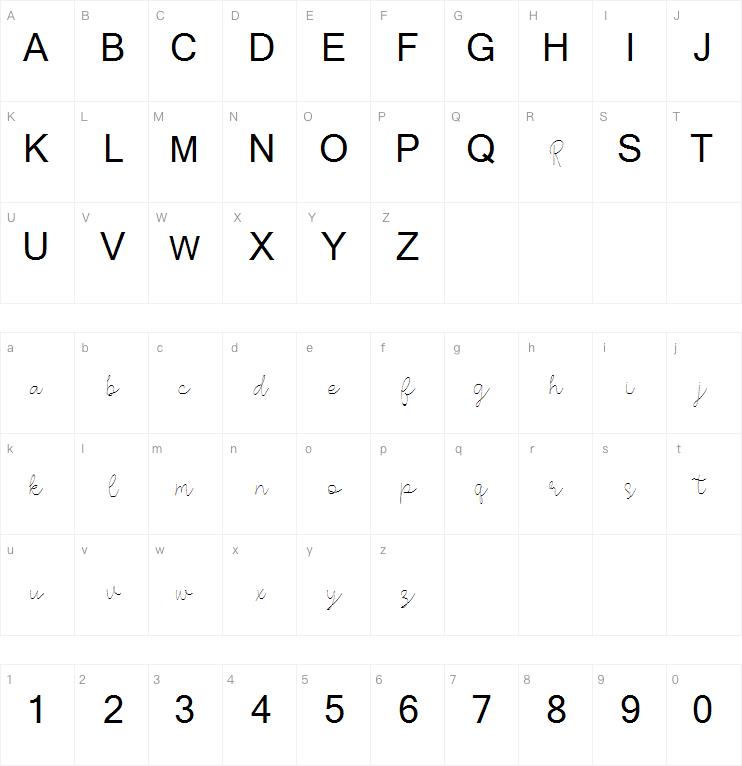 Rosse字体