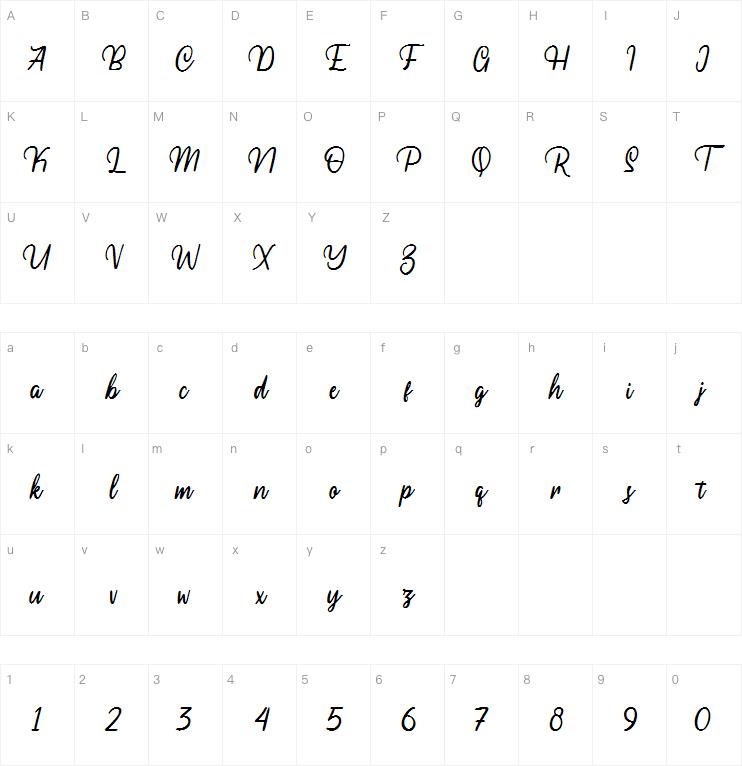 Rossegenia字体
