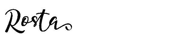 Rosta字体