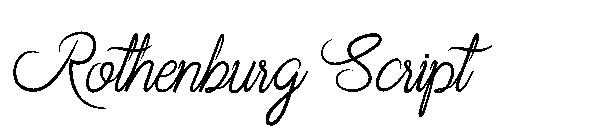 Rothenburg Script