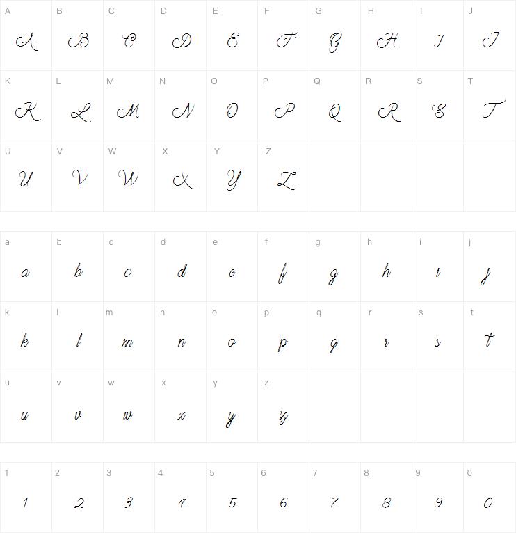 Rothenburg Script字体