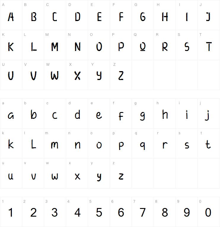 Roughback字体