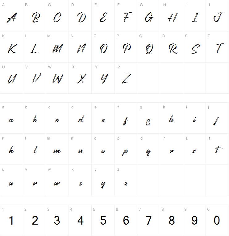 Roughdown字体