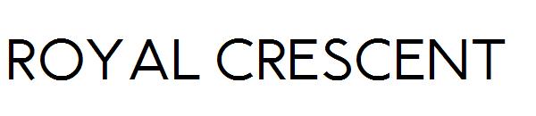 Royal Crescent字体